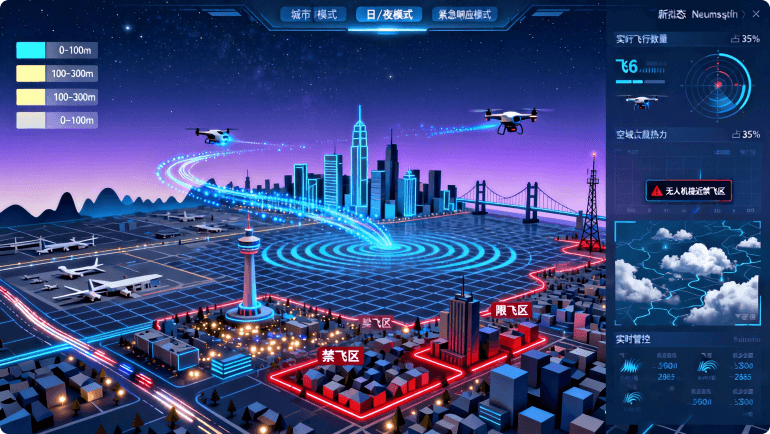 城市低空安全管控平台
